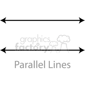 geometry parallel lines horizontal math clip art graphics images clipart. Royalty-free image # 392518