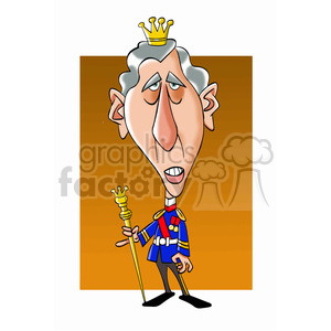 celebrity famous cartoon editorial-only people funny caricature prince+charles