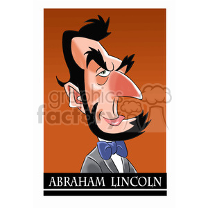 abraham lincoln character clipart. Commercial use image # 393318