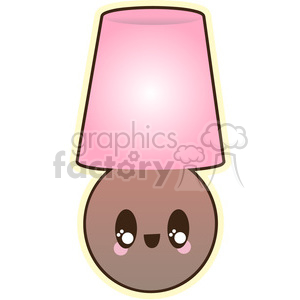 Bedside Lamp clipart. Royalty-free image # 394604