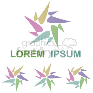 logo template design 016 clipart. Royalty-free image # 397207