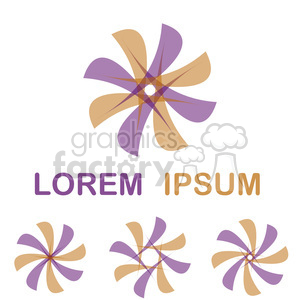 logo template design 001 clipart. Royalty-free image # 397257