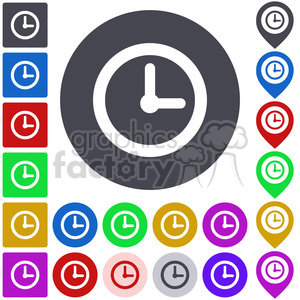 clipart - time icon pack.