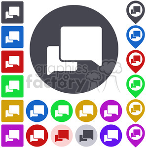 conversation bubble speech talk word speak chat chatter chatting cloud dialog thanks comic tell discussion communication button icon symbol sign set vector abstract app bubble button bubble icon communication bubble communication icons conversation abstract conversation button conversation icon conversation icon vector conversation logo conversation sign conversation symbol design flat graphic illustration logo pictogram pin pointer simple square talk icon template ui web