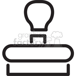 clipart - stamp icon.