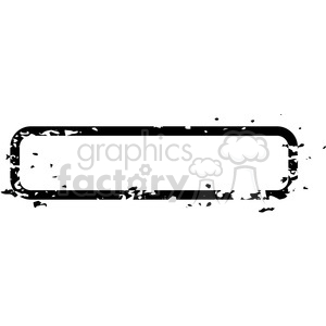 Grunge Weathered Distressed Rectangle Vector Art Clipart Royalty