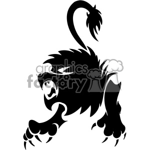lion svg cut file clipart. Royalty-free image # 402284