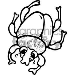 black white cartoon stink bug clipart clipart. Commercial use image # 405232