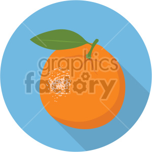 orange on blue background flat icon clip art clipart.