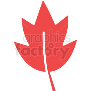 single leaf icon art clipart. Commercial use image # 409895