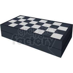 clipart - closed chess board vector clipart.