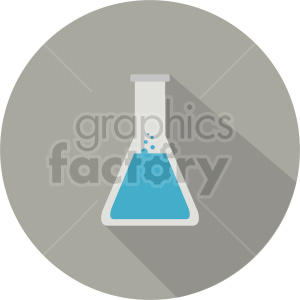 clipart - laboratory beaker vector icon graphic clipart 1.