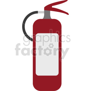 fire extinguisher vector clipart