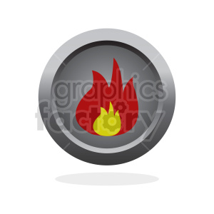 fire vector clipart clipart. Commercial use image # 415578