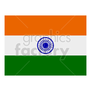 indian flag clipart clipart. Commercial use image # 416313