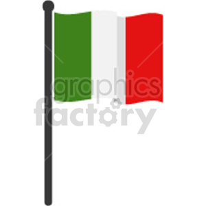 clipart - italy flag vector icon.