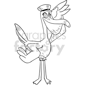 clipart - delivery bird.