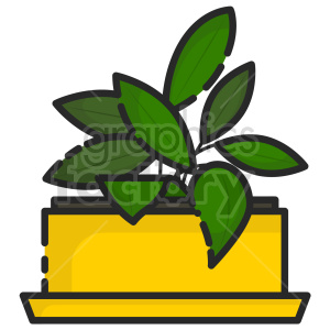 plant vector clipart clipart. Royalty-free image # 416773