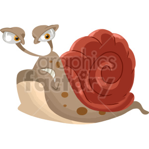 cartoon animals snail