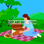   picnic lunch food  cookout003.gif Animations 2D Entertainment 