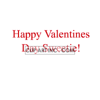 Valentines day heart happy valentines day sweetie animation. Royalty-free animation # 120833