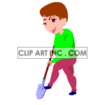   dig digging hole shoveling  Occupational024yy.gif Animations 2D People 