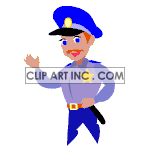 police003 animation. Royalty-free animation # 122146