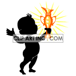 people shadow silhouette black animated animations person winner trophy champion  people-012.gif Animations 2D People Shadow trophies award awards first 1st place win champion 