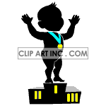   people shadow silhouette black animated animations person podium winner gold medal  people-042.gif Animations 2D People Shadow 