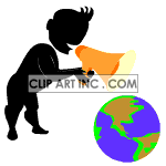   people shadow silhouette black animated animations person earth warning alert notice  people-138.gif Animations 2D People Shadow 