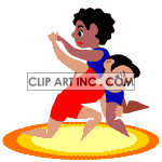 wrestling003 clipart. Royalty-free image # 123123
