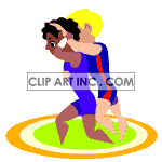  wrestling wrestle wrestlers sports  wrestling010.gif Animations 2D Sports Wrestling 