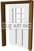 door clipart. Commercial use image # 123633