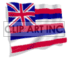 animated 3D Hawaii flag clipart. Royalty-free image # 123735