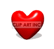 Animated heart bursting with love. animation. Commercial use animation # 123823