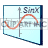 animated trigonometry sin(X) graph icon