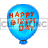   birthday birthdays balloon balloons happy Animations Mini Holidays Birthdays 