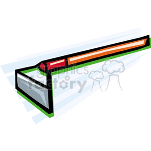 Large cartoon hoe clipart. Commercial use image # 128559