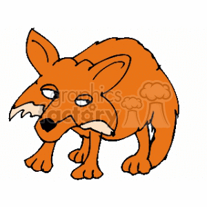   fox foxes wild animal thief crafty stealer Clip Art Animals 