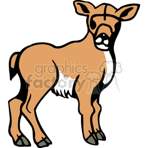  deer deers fawn  PAB0117.gif Clip Art Animals Deer 