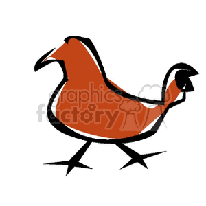 0629CHICKEN clipart. Royalty-free image # 132052