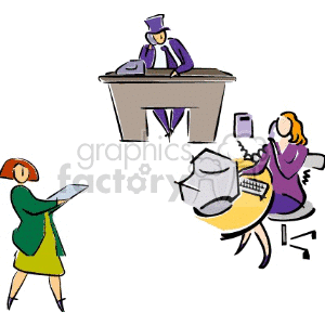   meeting meetings corporations corporation business office suits secretary secretaries  businessmen005.gif Clip Art Business 