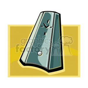 tableclock clipart. Commercial use image # 134874