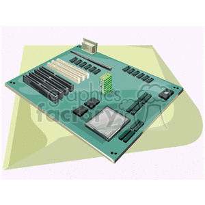   computer computers motherboard motherboards pc business electronics digital  motherboard121.gif Clip Art Business Computers 