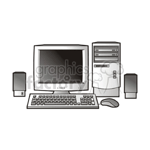 pc7 clipart. Commercial use image # 135675