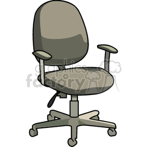   business office chair chairs furniture  BOF0104.gif Clip Art Business Furniture 