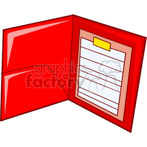 folder700 clipart. Commercial use image # 136502