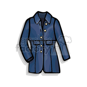   clothes clothing coat coats jacket jackets winter  jacket4.gif Clip Art Clothing Coats 