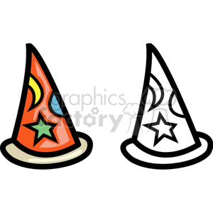   clothes clothing hat hats wizard wizards  BFC0103.gif Clip Art Clothing Hats 