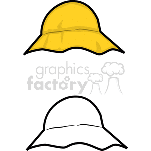   clothes clothing hat hats sun summer  PFM0133.gif Clip Art Clothing Hats 